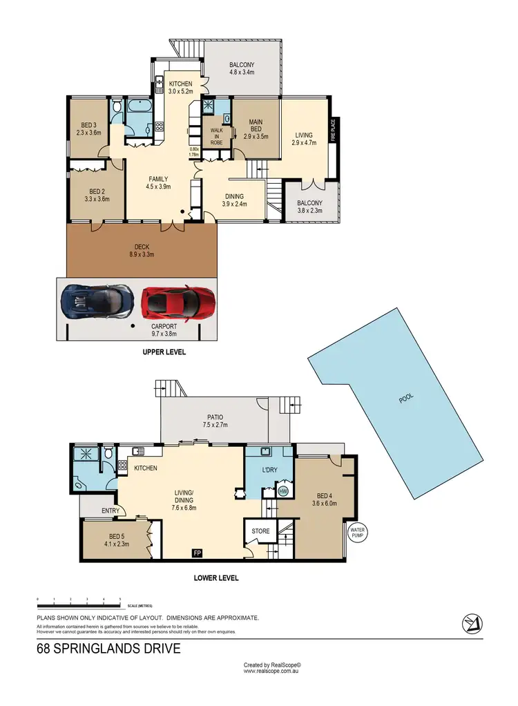 Floorplan of Homely house listing, 68 Springlands Drive, Slacks Creek QLD 4127
