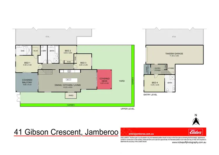 Floorplan of Homely townhouse listing, 41 Gibson Crescent, Jamberoo NSW 2533