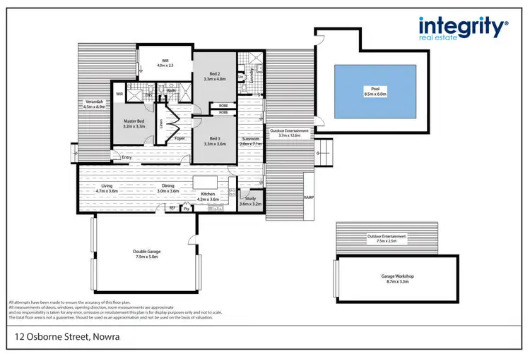 Floorplan of Homely house listing, 12 Osborne Street, Nowra NSW 2541