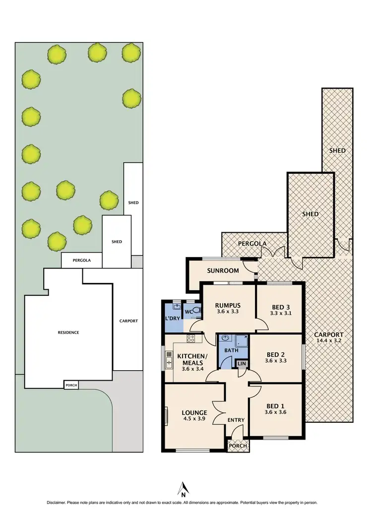 Floorplan of Homely house listing, 76 O'Connor Street, Reservoir VIC 3073