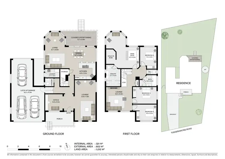 Floorplan of Homely house listing, 295 Tuggerawong Road, Tuggerawong NSW 2259