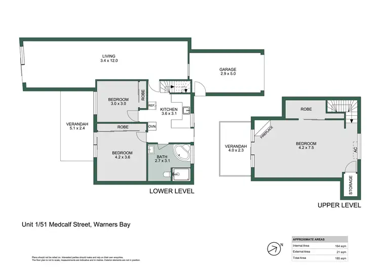 Floorplan of Homely house listing, 51 Medcalf Street, Warners Bay NSW 2282