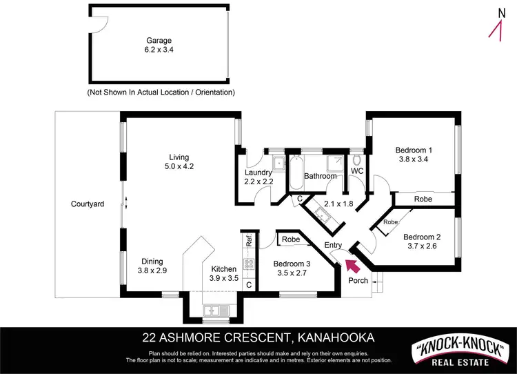 Floorplan of Homely house listing, 22 Ashmore Crescent, Kanahooka NSW 2530