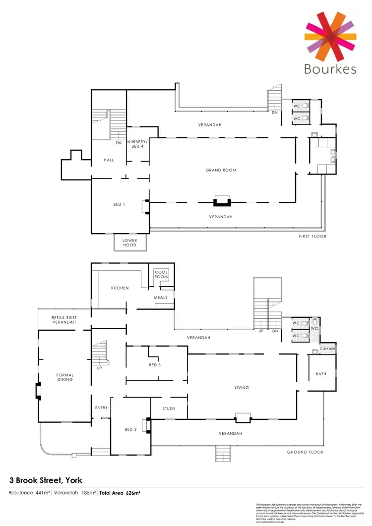 Floorplan of Homely house listing, 3 Brook Street, York WA 6302