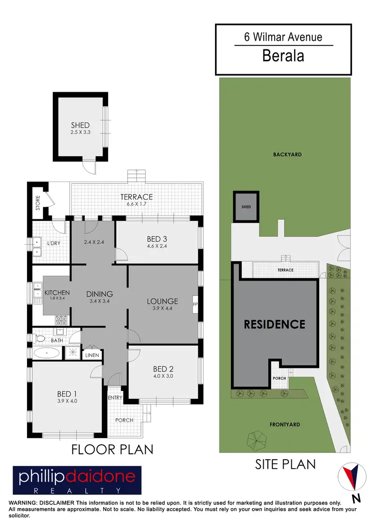 Floorplan of Homely house listing, 6 Wilmar Avenue, Berala NSW 2141