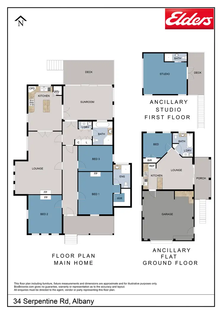 Floorplan of Homely house listing, 34 Serpentine Road, Albany WA 6330
