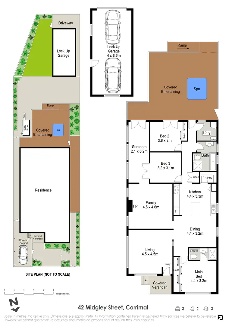 Floorplan of Homely house listing, 42 Midgley Street, Corrimal NSW 2518