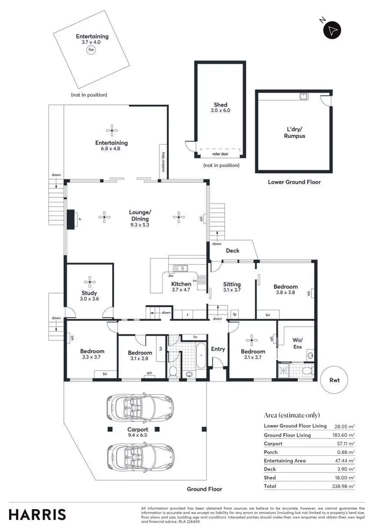 Floorplan of Homely house listing, 27 Rokewood Avenue, Belair SA 5052