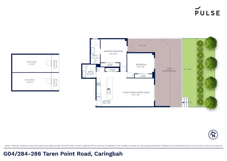 Floorplan of Homely apartment listing, G04/284-286 Taren Point Road, Caringbah NSW 2229