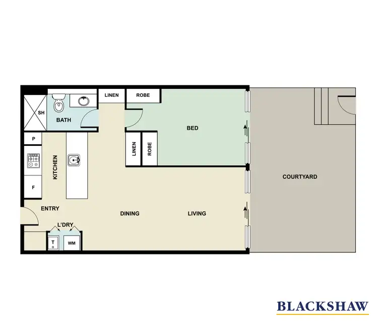 Floorplan of Homely apartment listing, 10/7 Light Street, Griffith ACT 2603