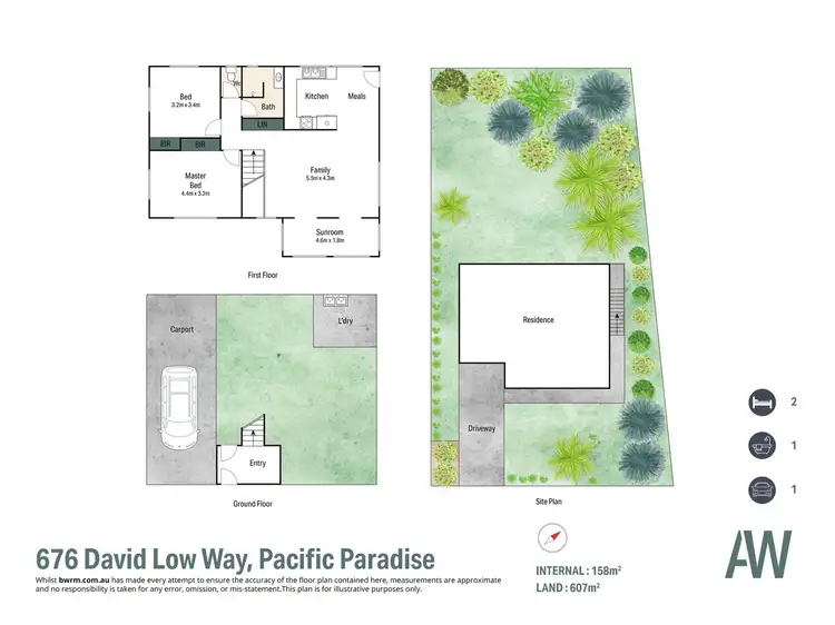 Floorplan of Homely house listing, 676 David Low Way, Pacific Paradise QLD 4564