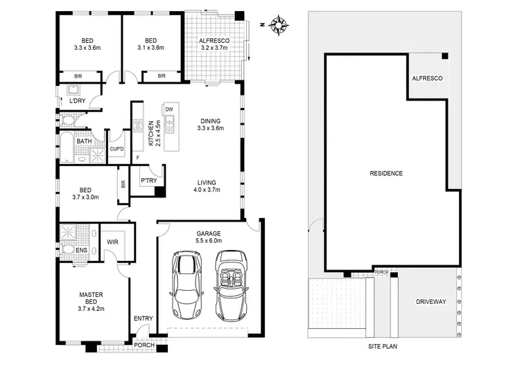 Floorplan of Homely house listing, 20 Echidna Drive, Beveridge VIC 3753