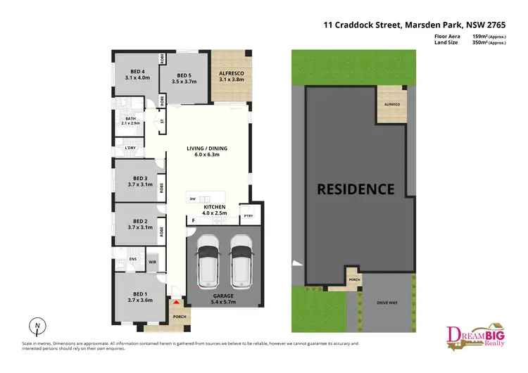Floorplan of Homely house listing, 11 Craddock Street, Marsden Park NSW 2765