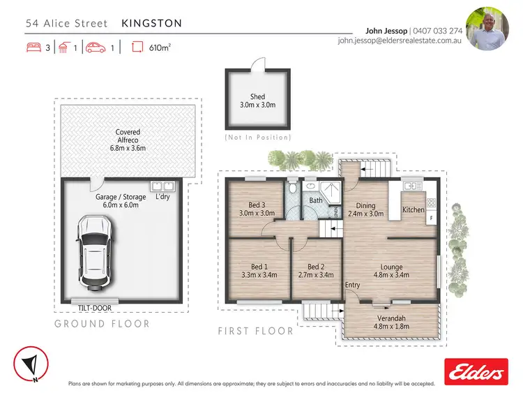 Floorplan of Homely house listing, 54 Alice Street, Kingston QLD 4114