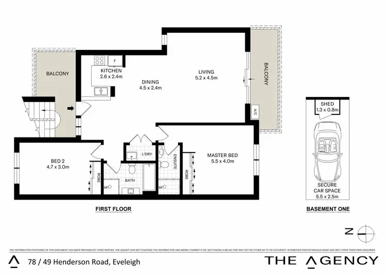 Floorplan of Homely apartment listing, 78/49 Henderson Road, Alexandria NSW 2015
