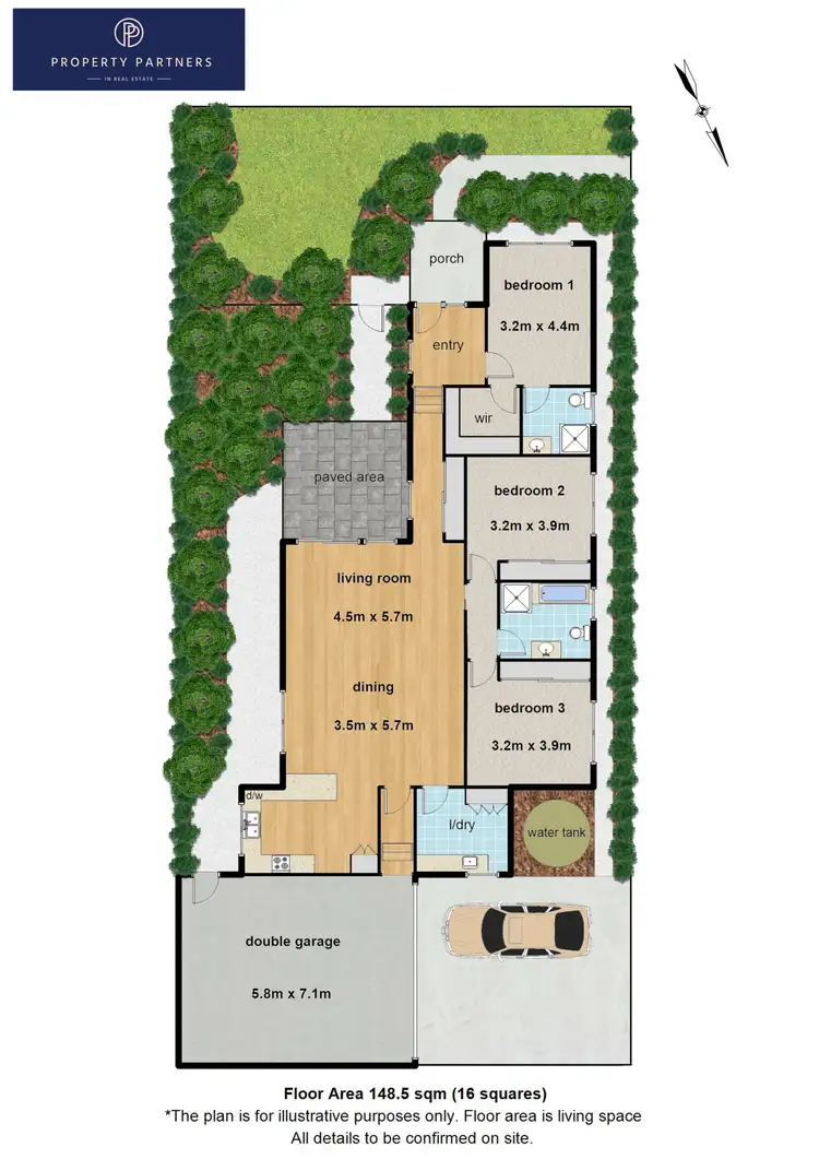 Floorplan of Homely unit listing, 1/1 Crescent Road, Yarra Junction VIC 3797