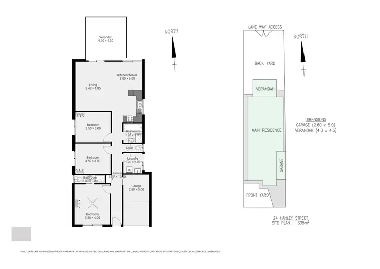 Floorplan of Homely house listing, 24 Hanley Street, Whyalla Norrie SA 5608