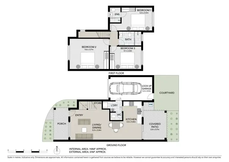 Floorplan of Homely townhouse listing, 6/2 Mary Street, Lidcombe NSW 2141