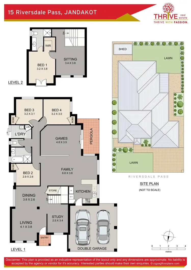 Floorplan of Homely house listing, 15 Riversdale Pass, Jandakot WA 6164