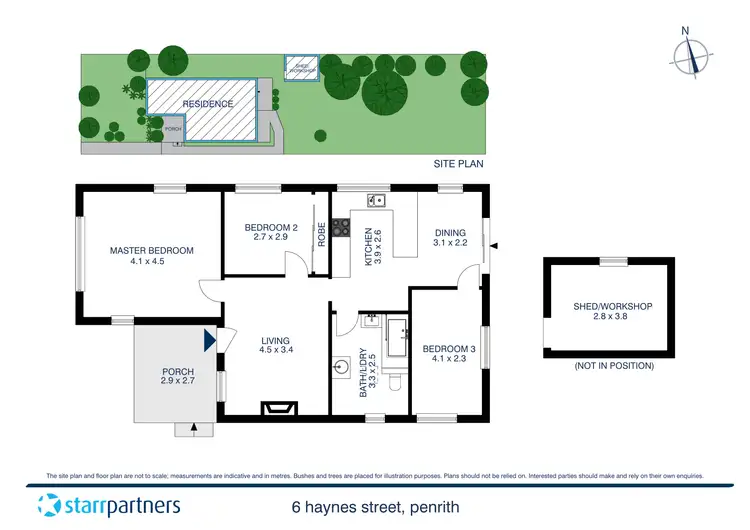 Floorplan of Homely house listing, 6 Haynes Street, Penrith NSW 2750