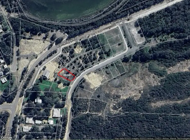 Floorplan of Homely land listing, 25 Blossoms Avenue, Bremer Bay WA 6338