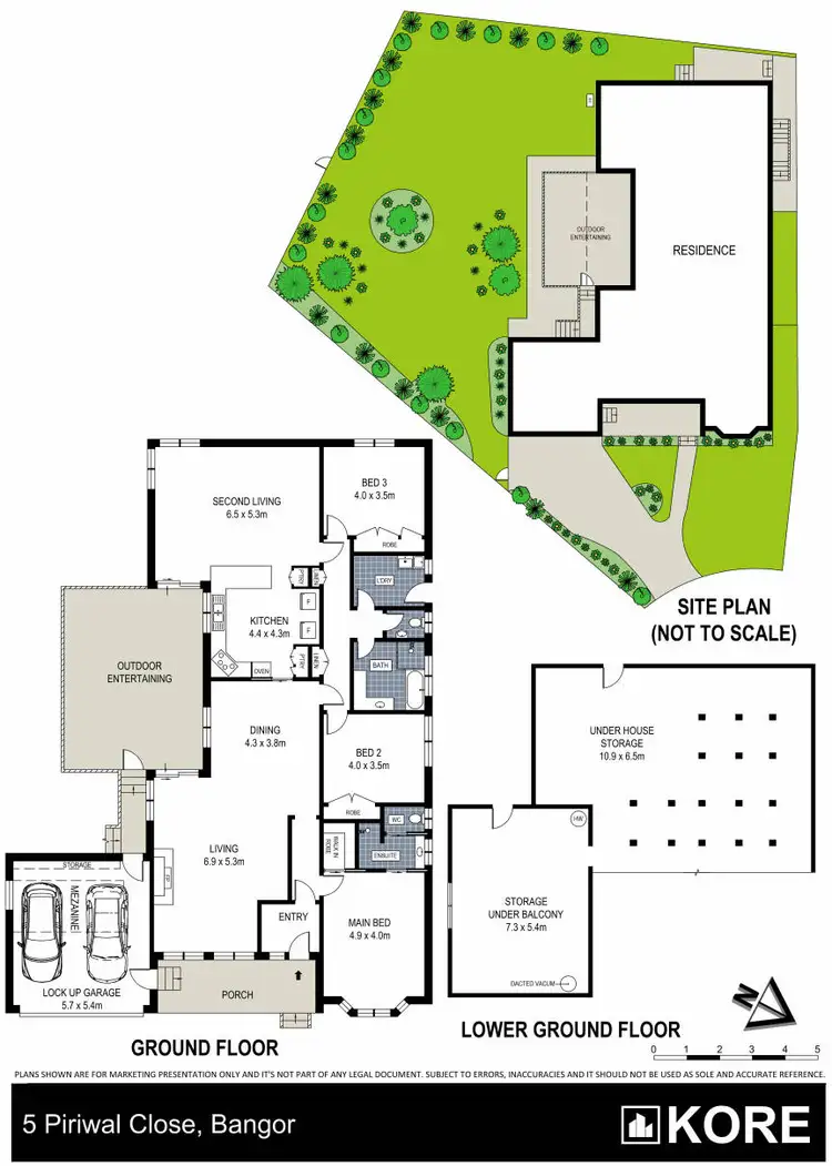 Floorplan of Homely house listing, 5 Piriwal Close, Bangor NSW 2234