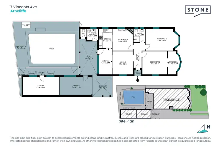 Floorplan of Homely house listing, 7 Vincents Avenue, Arncliffe NSW 2205