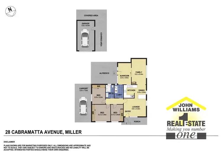 Floorplan of Homely house listing, 28 Cabramatta Avenue, Miller NSW 2168