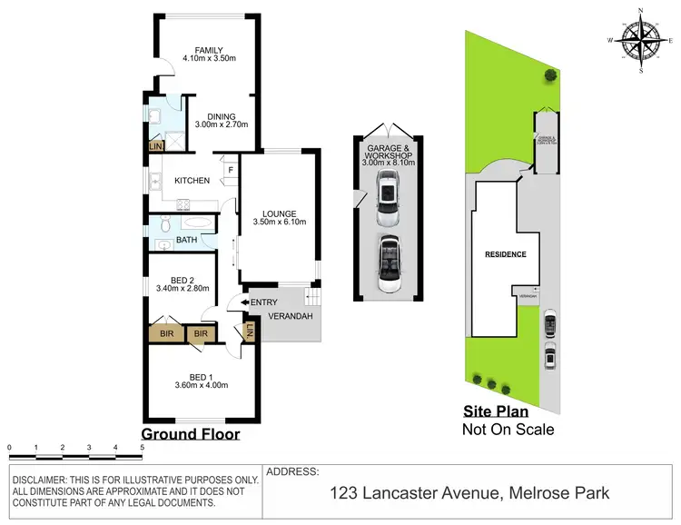 Floorplan of Homely house listing, 123 Lancaster Avenue, Melrose Park NSW 2114