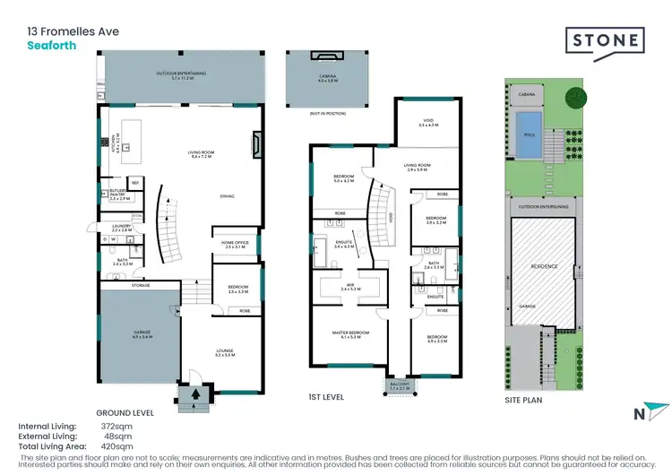 Floorplan of Homely house listing, 13 Fromelles Avenue, Seaforth NSW 2092