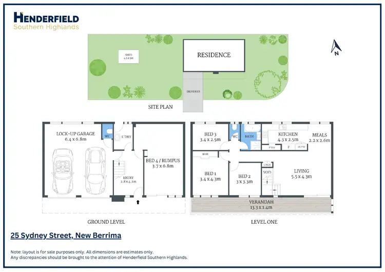 Floorplan of Homely house listing, 25 Sydney Street, New Berrima NSW 2577