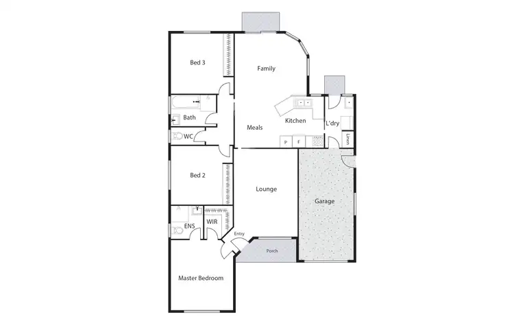 Floorplan of Homely house listing, 9 Dent Place, Conder ACT 2906