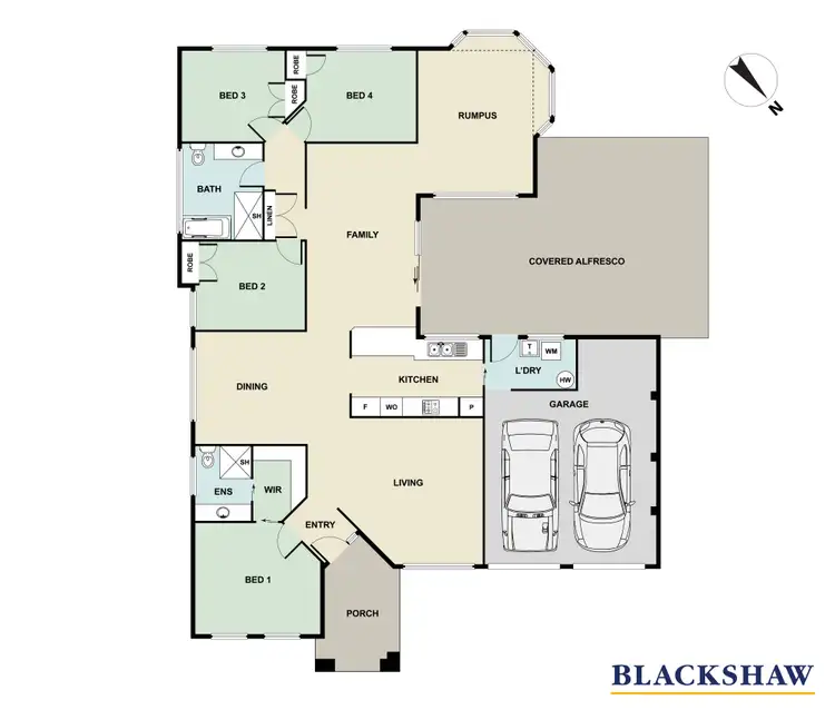 Floorplan of Homely house listing, 15 Macedon Crescent, Palmerston ACT 2913