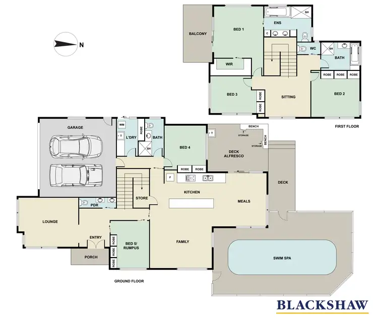 Floorplan of Homely house listing, 32 Serventy Street, Wright ACT 2611