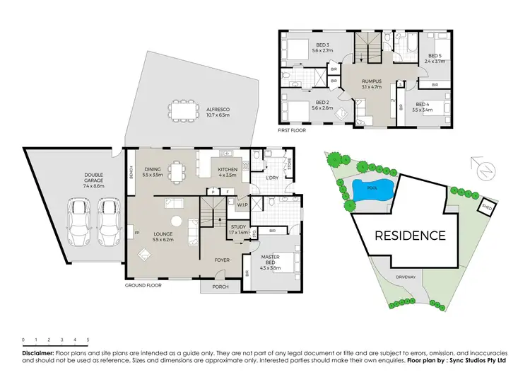 Floorplan of Homely house listing, 10 Manly Place, Kings Langley NSW 2147