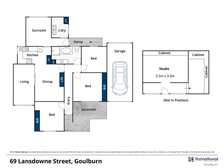 Floorplan of Homely house listing, 69 Lansdowne Street, Goulburn NSW 2580
