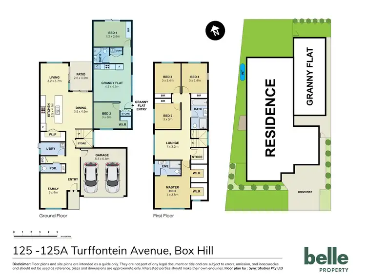 Floorplan of Homely house listing, 125 Turffontein Avenue, Box Hill NSW 2765