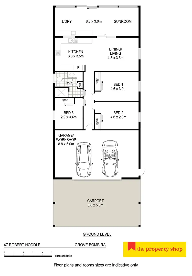Floorplan of Homely land listing, 47 Robert Hoddle Grove, Mudgee NSW 2850