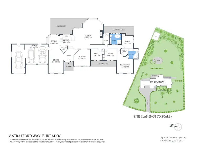 Floorplan of Homely house listing, 8 Stratford Way, Burradoo NSW 2576