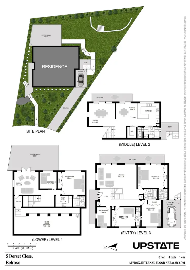 Floorplan of Homely house listing, 5 Dorset Close, Belrose NSW 2085