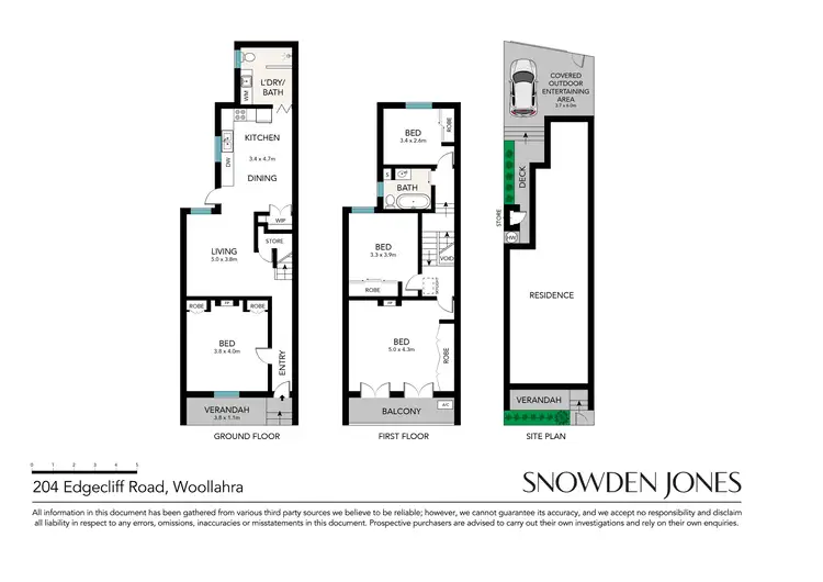 Floorplan of Homely house listing, 204 Edgecliff Road, Woollahra NSW 2025