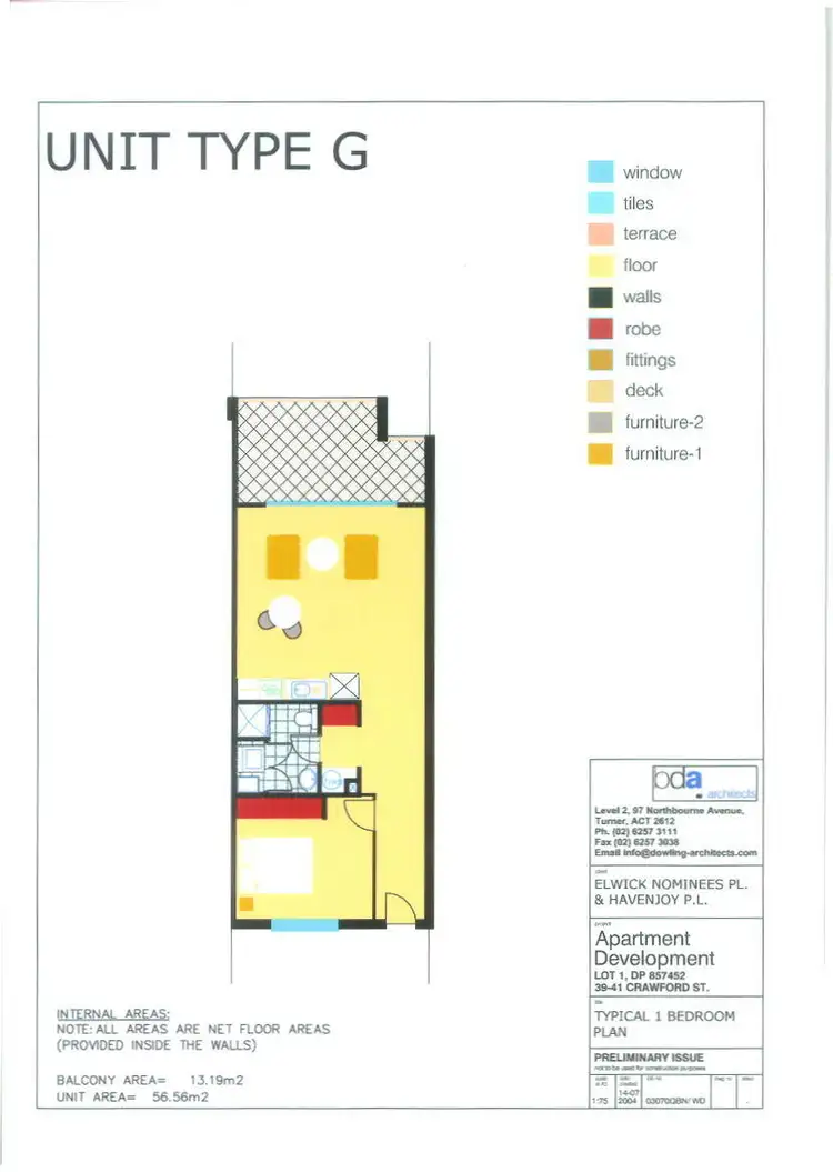 Floorplan of Homely apartment listing, 68/39-43 Crawford Street, Queanbeyan NSW 2620