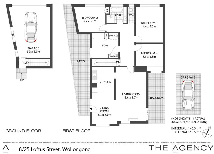 Floorplan of Homely unit listing, 8/25 Loftus Street, Wollongong NSW 2500