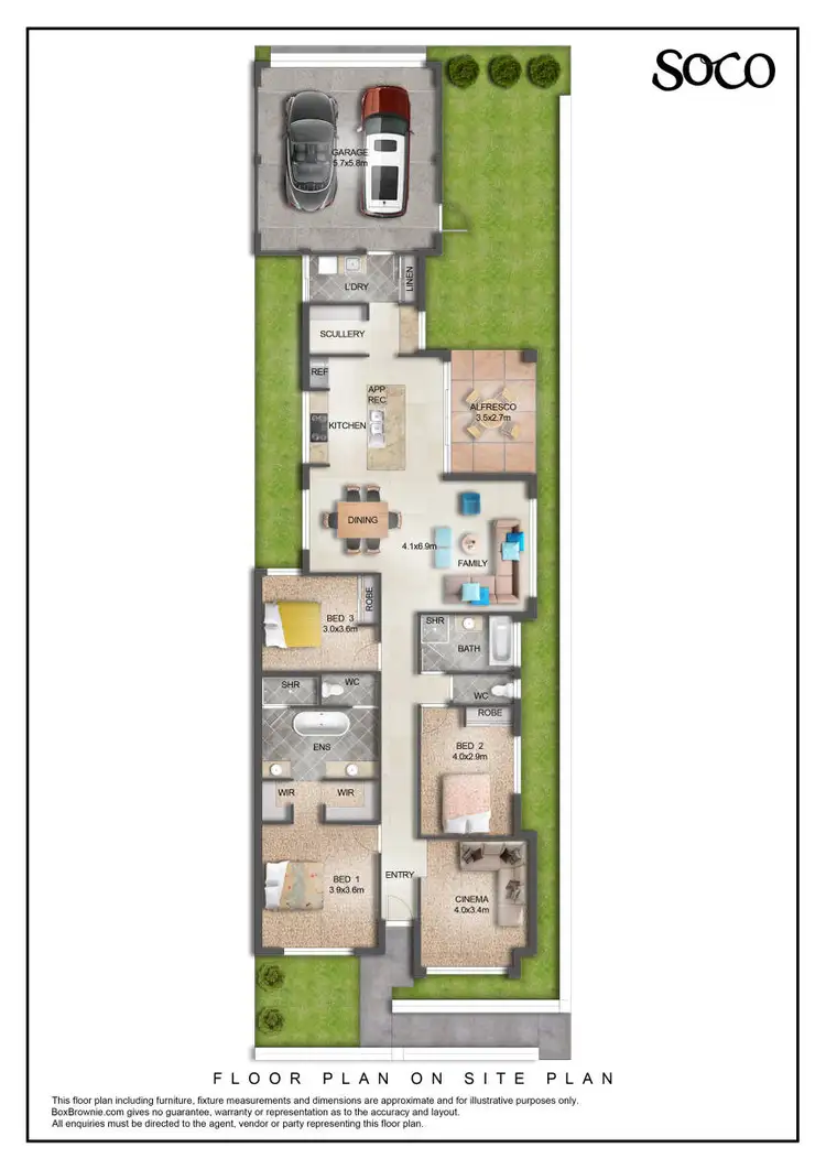 Floorplan of Homely house listing, 119 Sicklemore Road, Parmelia WA 6167