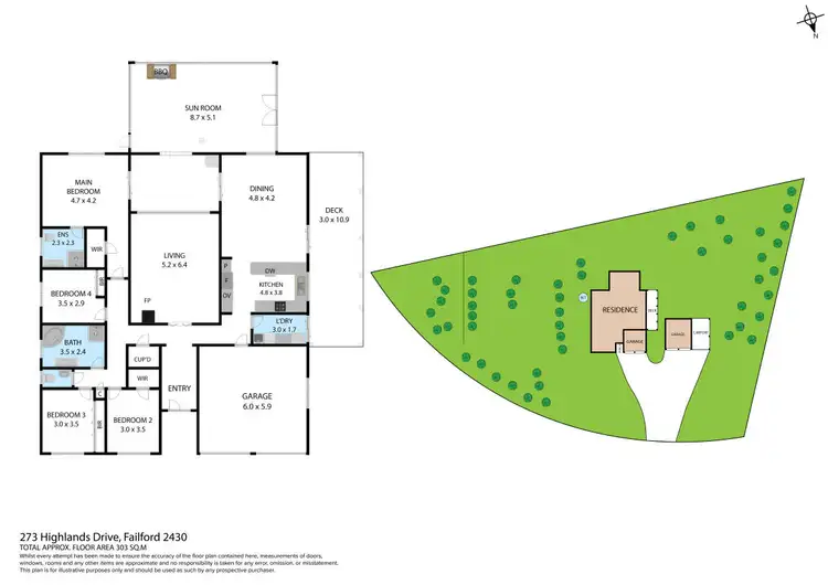 Floorplan of Homely house listing, 273 Highlands Drive, Failford NSW 2430