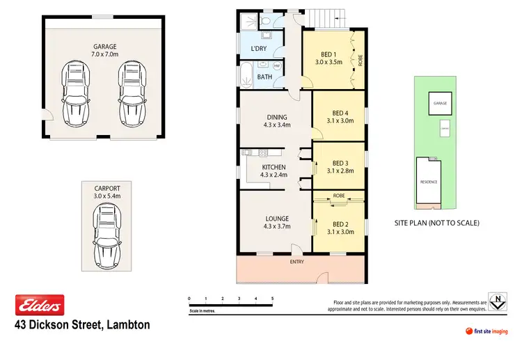 Floorplan of Homely house listing, 43 Dickson Street, Lambton NSW 2299