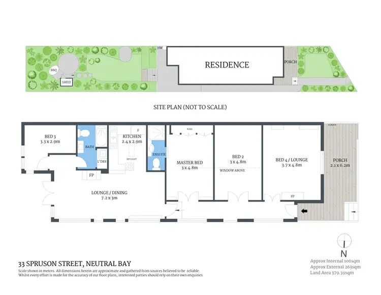 Floorplan of Homely house listing, 33 Spruson Street, Neutral Bay NSW 2089