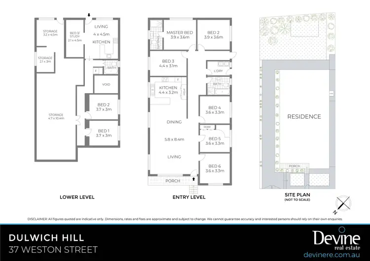 Floorplan of Homely house listing, 37-39 Weston Street, Dulwich Hill NSW 2203