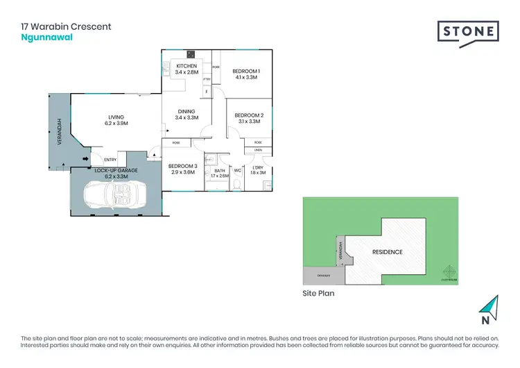 Floorplan of Homely house listing, 17 Warabin Crescent, Ngunnawal ACT 2913