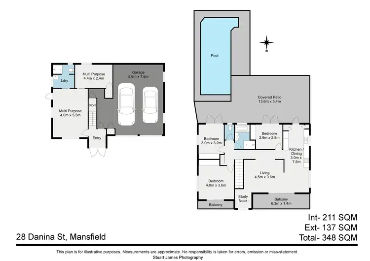 Floorplan of Homely house listing, 28 Danina Street, Mansfield QLD 4122
